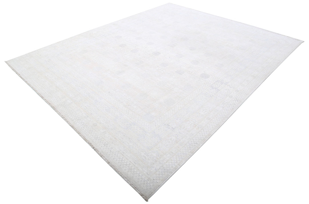 Hand Knotted Khotan Wool Rug 7' 11" x 9' 10" - No. AT75062