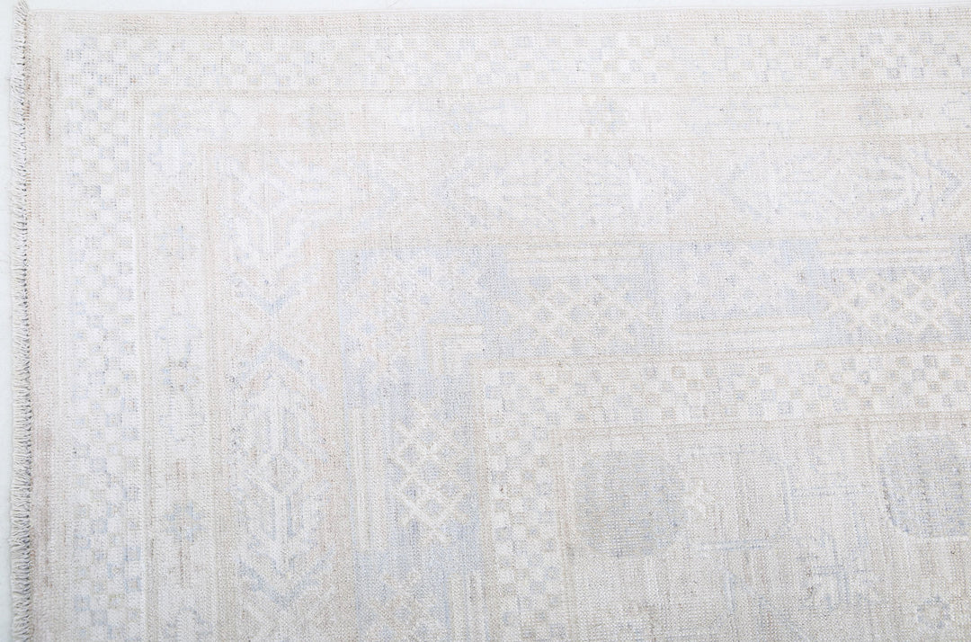 Hand Knotted Khotan Wool Rug 7' 11" x 9' 10" - No. AT75062