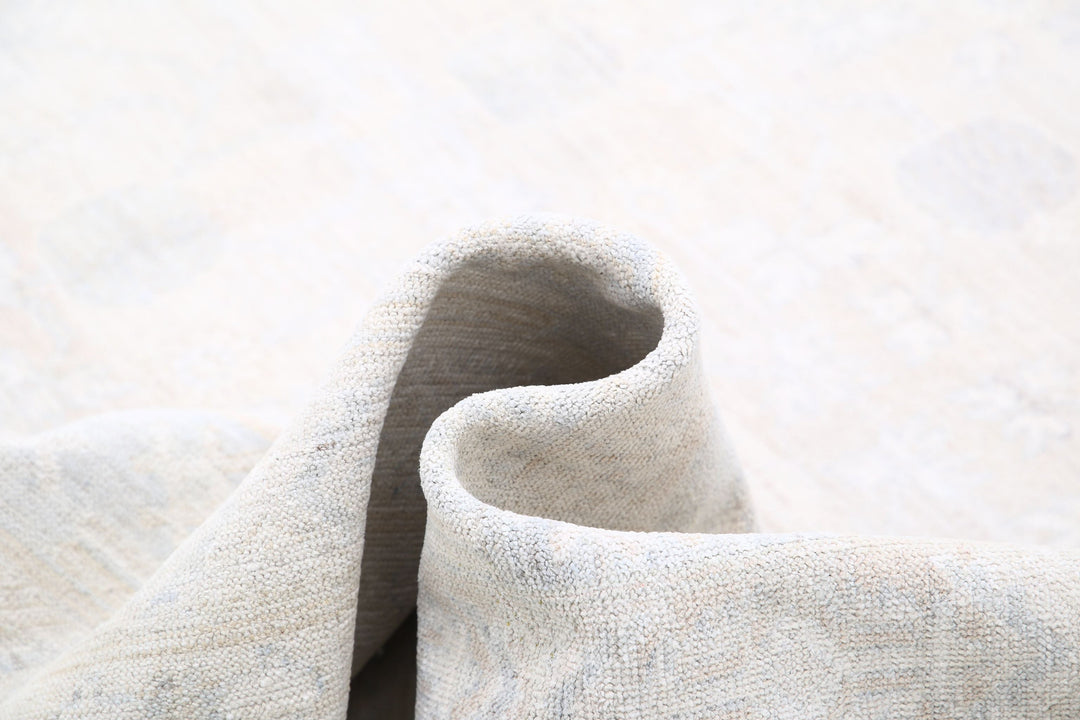 Hand Knotted Khotan Wool Rug 7' 11" x 9' 10" - No. AT75062