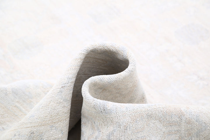 Hand Knotted Khotan Wool Rug 7' 11" x 9' 10" - No. AT75062