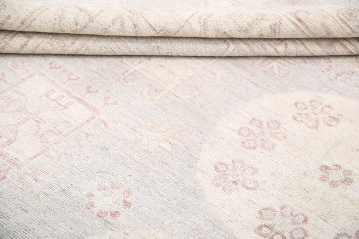 Hand Knotted Khotan Wool Rug 8' 1" x 9' 10" - No. AT57711