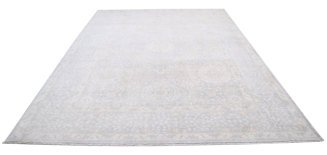 Hand Knotted Khotan Wool Rug 8' 9" x 11' 10" - No. AT82992