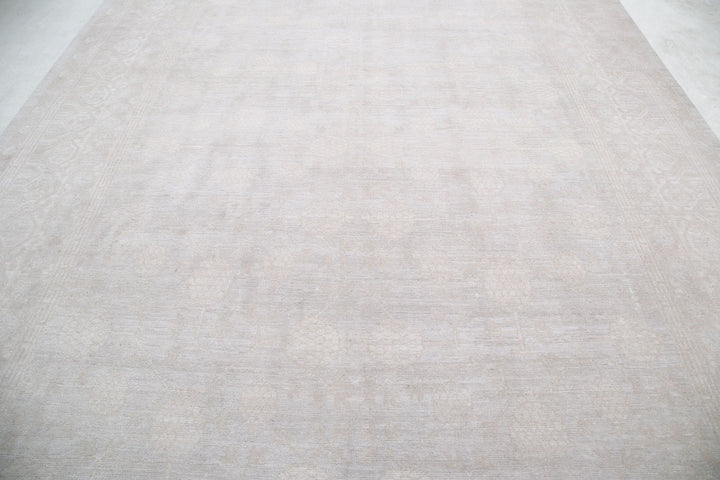 Hand Knotted Khotan Wool Rug 9' 3" x 13' 7" - No. AT99639