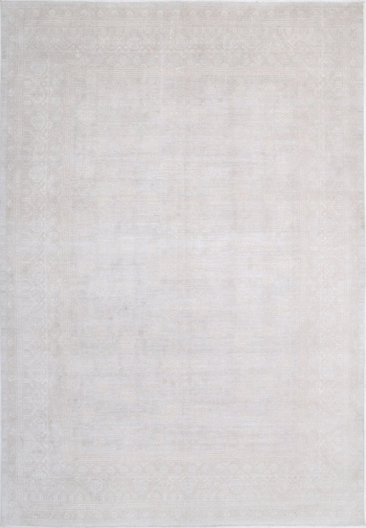 Hand Knotted Khotan Wool Rug 9' 3" x 13' 7" - No. AT99639