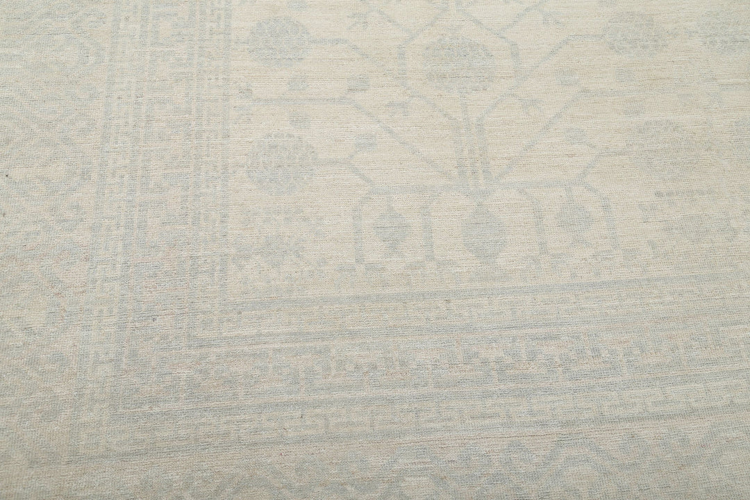 Hand Knotted Khotan Wool Rug 10' 3" x 13' 9" - No. AT61799