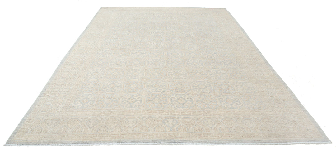 Hand Knotted Khotan Wool Rug 8' 7" x 12' 5" - No. AT17811