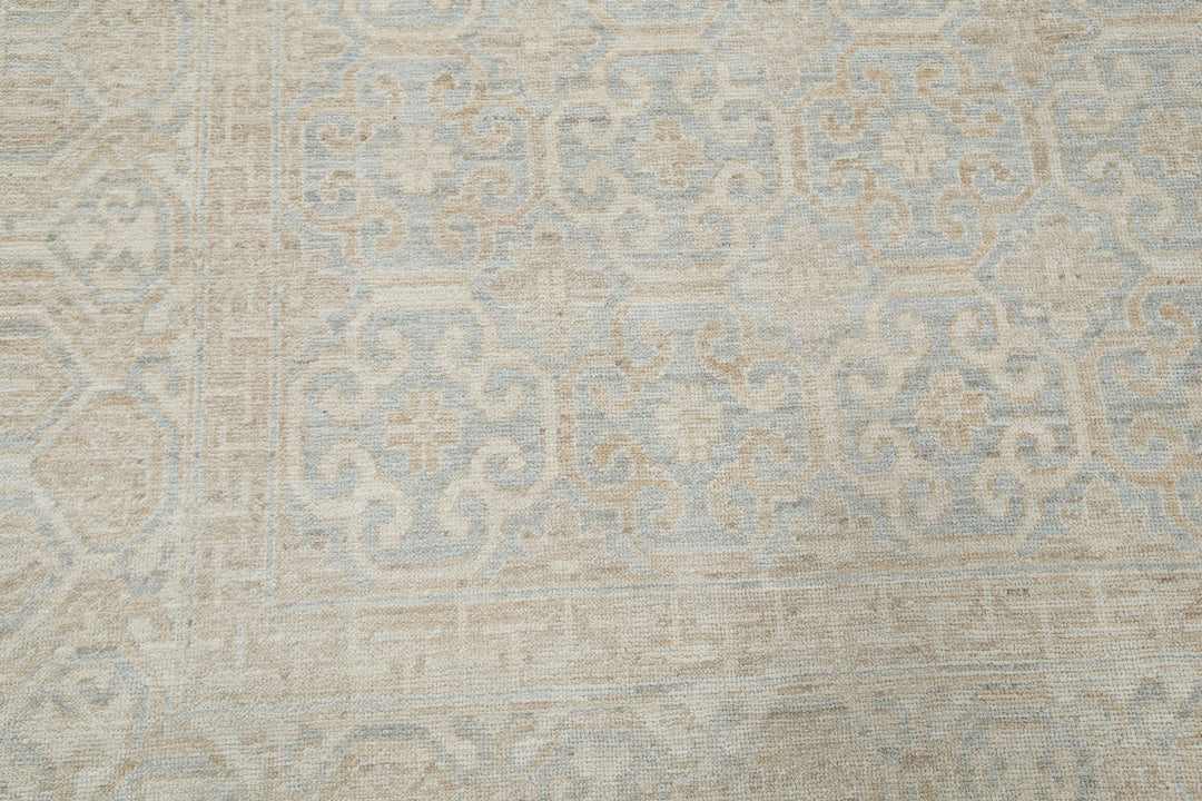 Hand Knotted Khotan Wool Rug 8' 7" x 12' 5" - No. AT17811