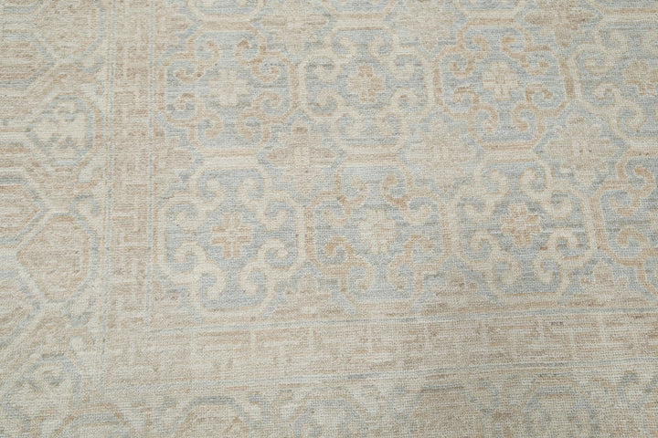 Hand Knotted Khotan Wool Rug 8' 7" x 12' 5" - No. AT17811