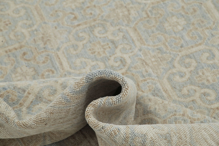 Hand Knotted Khotan Wool Rug 8' 7" x 12' 5" - No. AT17811