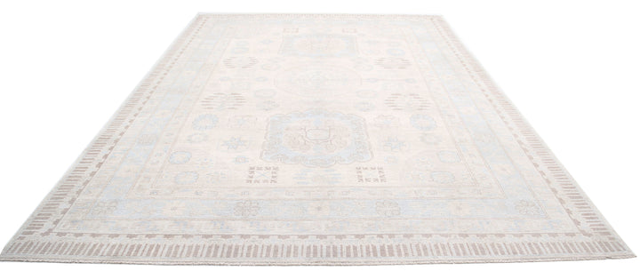 Hand Knotted Khotan Wool Rug 9' 10" x 13' 7" - No. AT35121