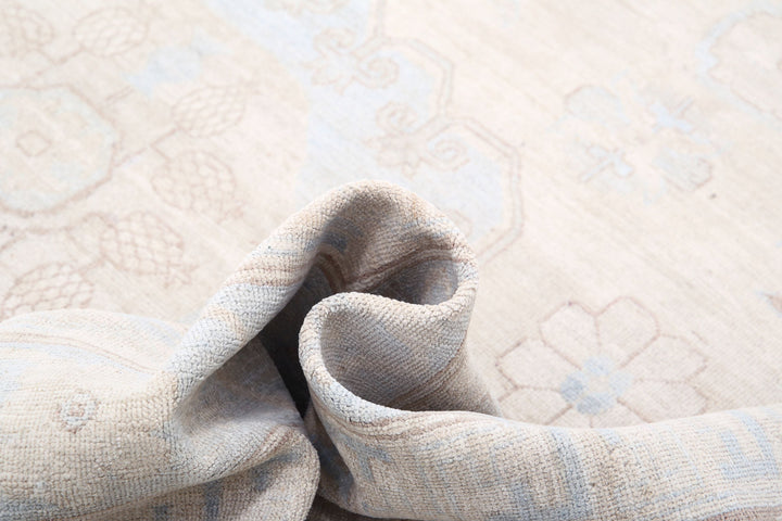 Hand Knotted Khotan Wool Rug 9' 10" x 13' 7" - No. AT35121