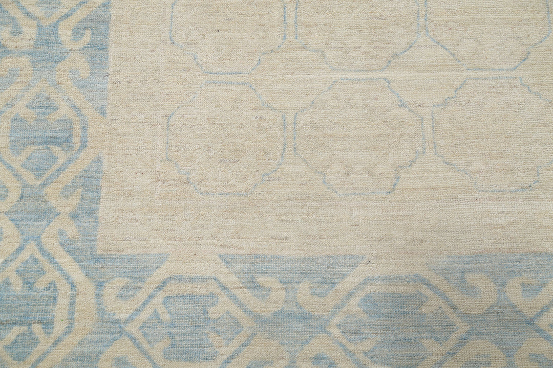 Hand Knotted Khotan Wool Rug 8' 8" x 11' 6" - No. AT71998