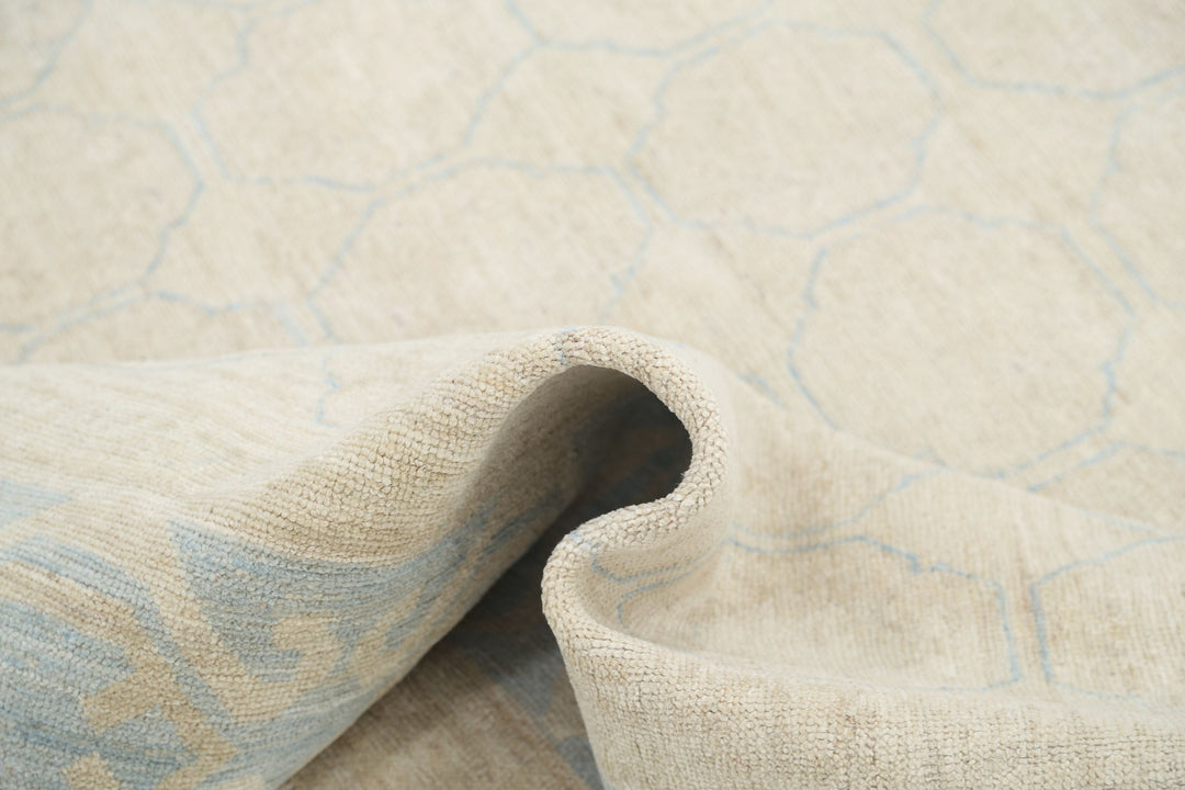 Hand Knotted Khotan Wool Rug 8' 8" x 11' 6" - No. AT71998