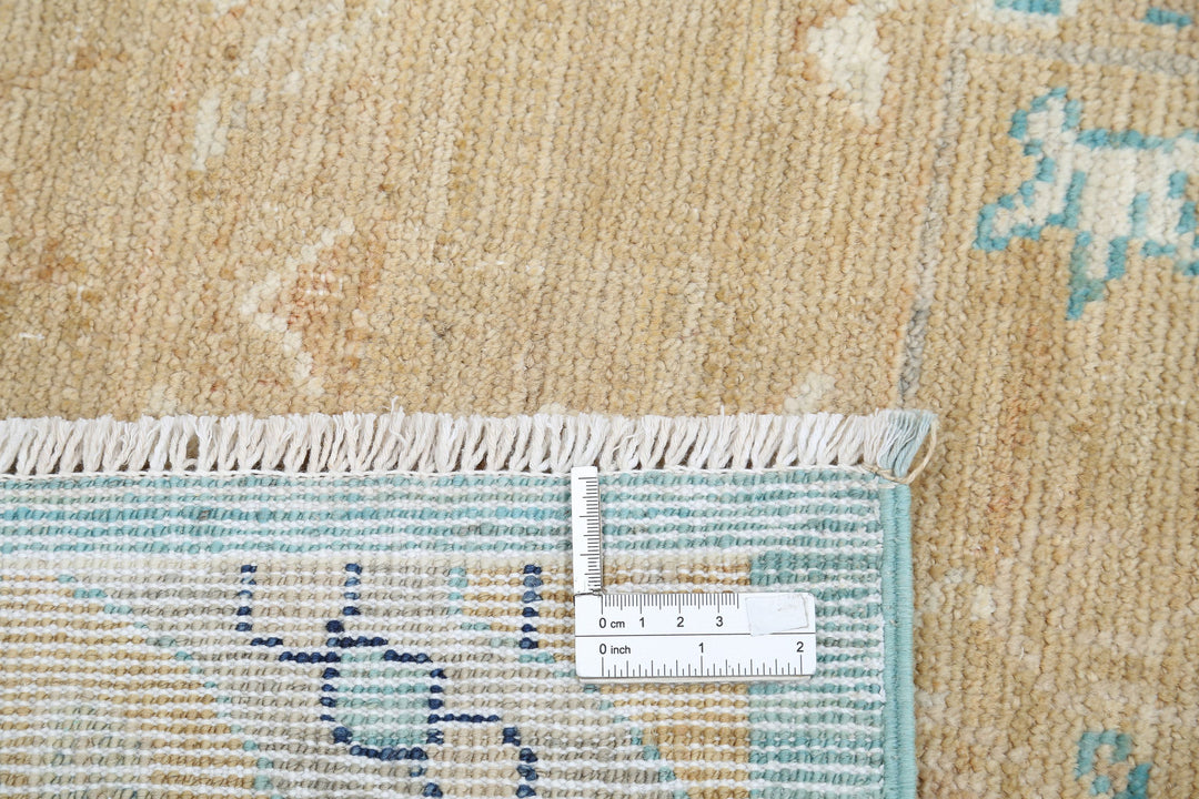 Hand Knotted Khotan Wool Rug 8' 10" x 12' 6" - No. AT31710