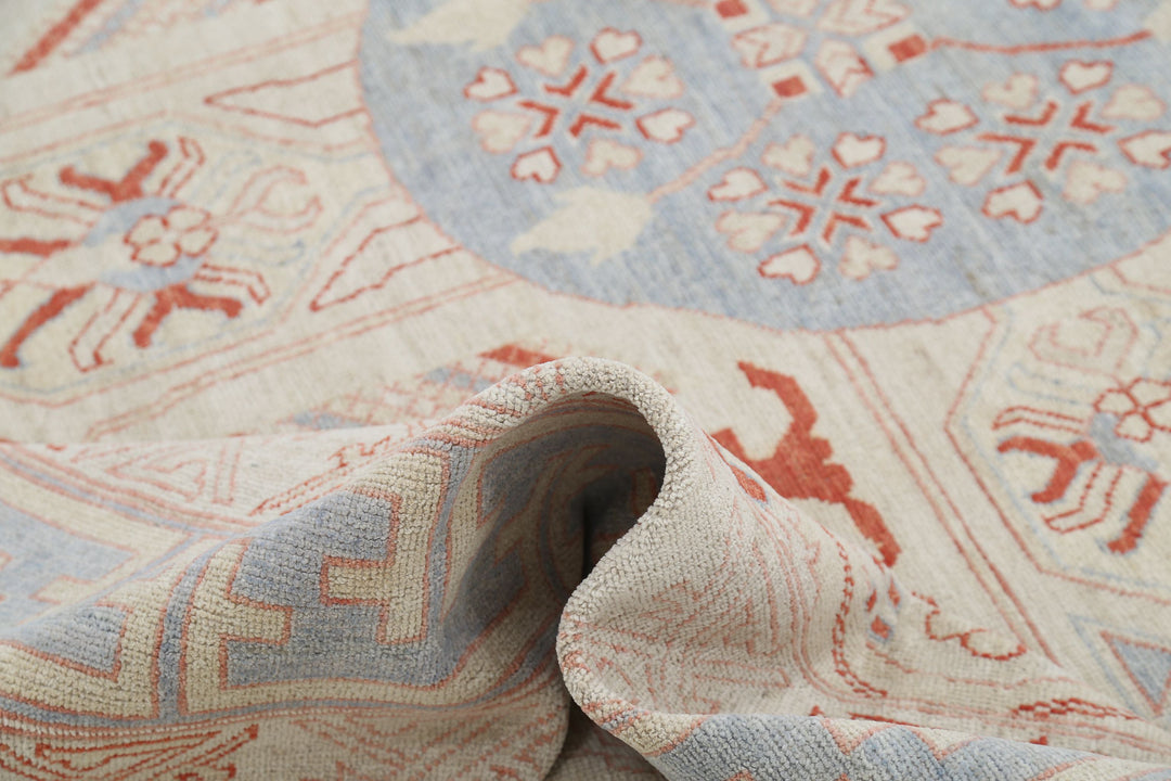 Hand Knotted Khotan Wool Rug 9' 9" x 13' 10" - No. AT90288