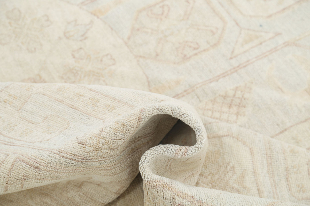 Hand Knotted Khotan Wool Rug 8' 2" x 9' 5" - No. AT69417