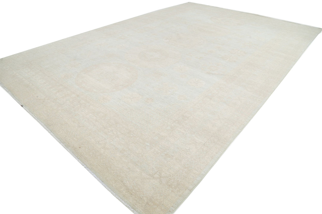 Hand Knotted Khotan Wool Rug 11' 8" x 17' 11" - No. AT27397