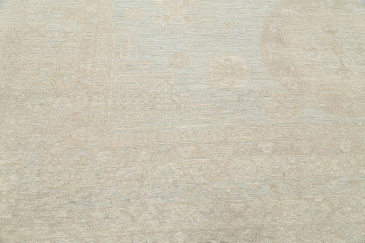 Hand Knotted Khotan Wool Rug 11' 8" x 17' 11" - No. AT27397