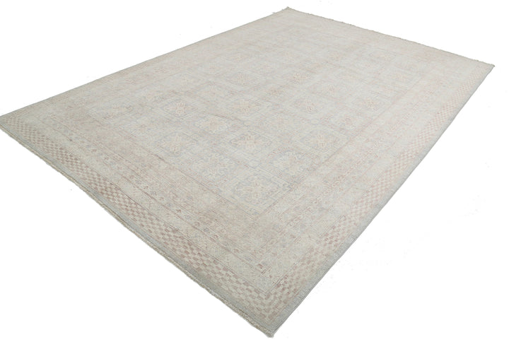 Hand Knotted Khotan Wool Rug 8' 6" x 11' 9" - No. AT18398