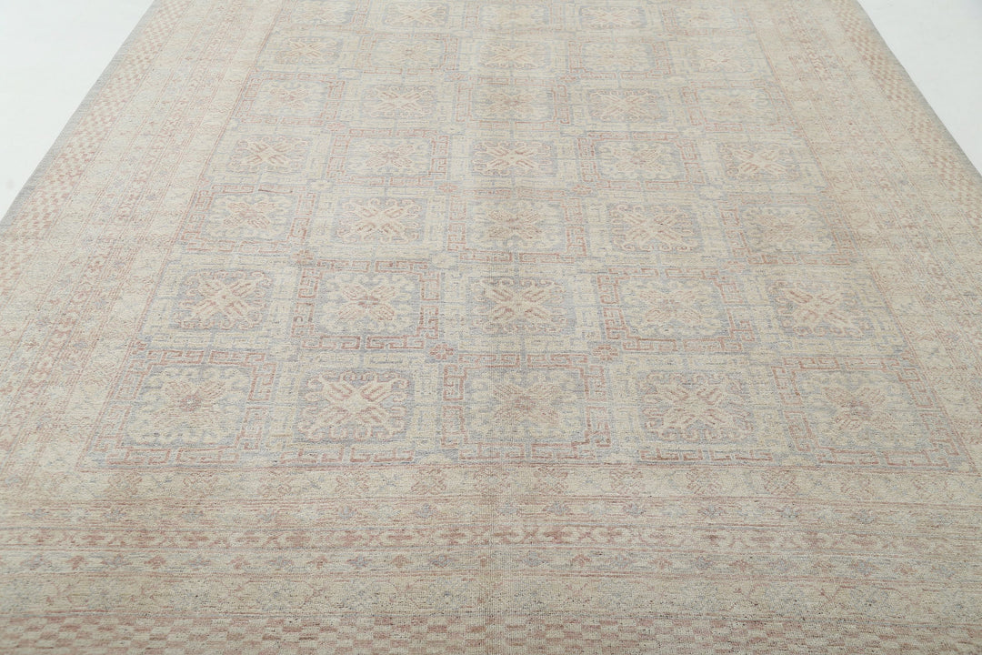 Hand Knotted Khotan Wool Rug 8' 6" x 11' 9" - No. AT18398