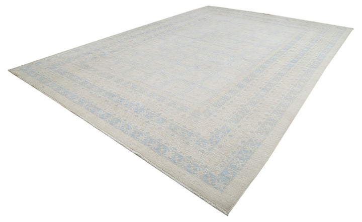 Hand Knotted Khotan Wool Rug 12' 3" x 17' 9" - No. AT19870