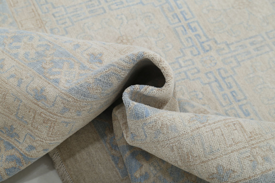 Hand Knotted Khotan Wool Rug 12' 3" x 17' 9" - No. AT19870