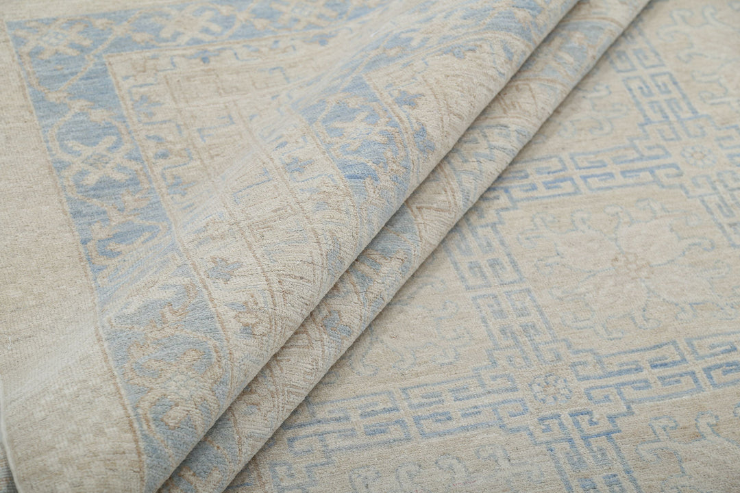 Hand Knotted Khotan Wool Rug 12' 3" x 17' 9" - No. AT19870