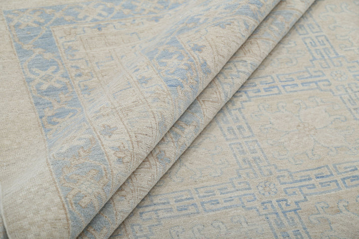 Hand Knotted Khotan Wool Rug 12' 3" x 17' 9" - No. AT19870