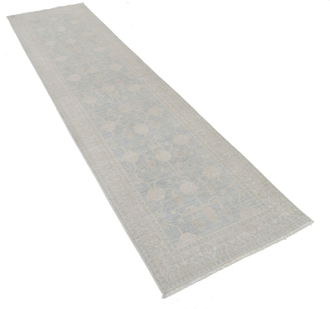 Hand Knotted Khotan Wool Rug 2' 5" x 9' 11" - No. AT14347