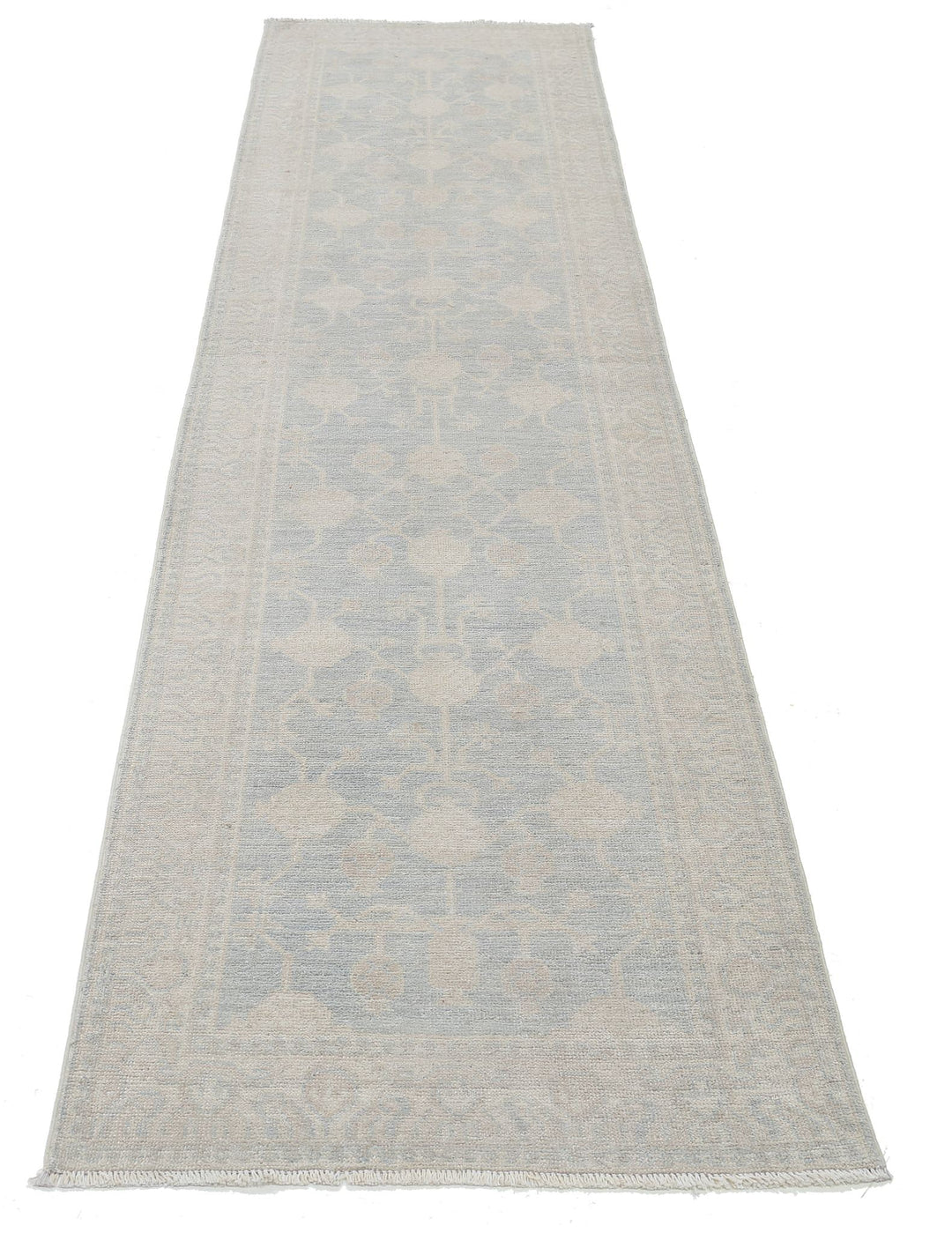 Hand Knotted Khotan Wool Rug 2' 5" x 9' 11" - No. AT14347