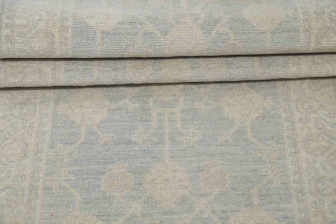 Hand Knotted Khotan Wool Rug 2' 5" x 9' 11" - No. AT14347