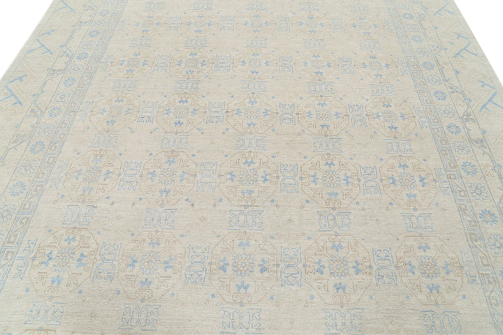 Hand Knotted Khotan Wool Rug 8' 9" x 11' 11" - No. AT70837