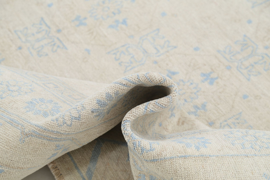 Hand Knotted Khotan Wool Rug 8' 9" x 11' 11" - No. AT70837