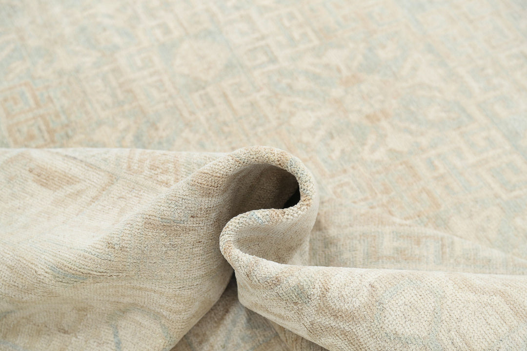 Hand Knotted Khotan Wool Rug 15' 4" x 23' 0" - No. AT33834