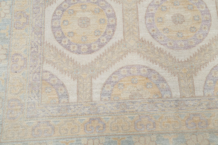 Hand Knotted Khotan Wool Rug 8' 0" x 9' 10" - No. AT41895