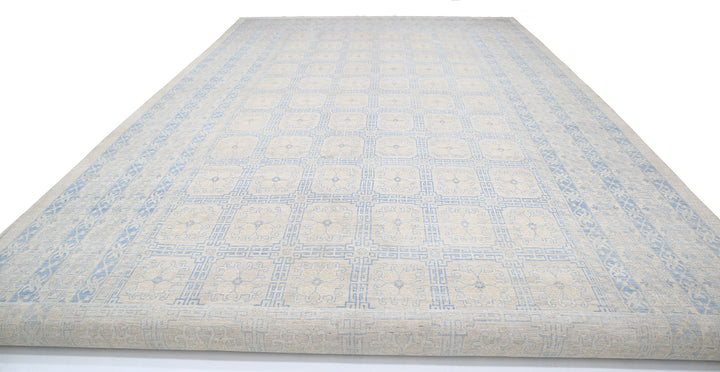 Hand Knotted Khotan Wool Rug 12' 5" x 31' 3" - No. AT77968