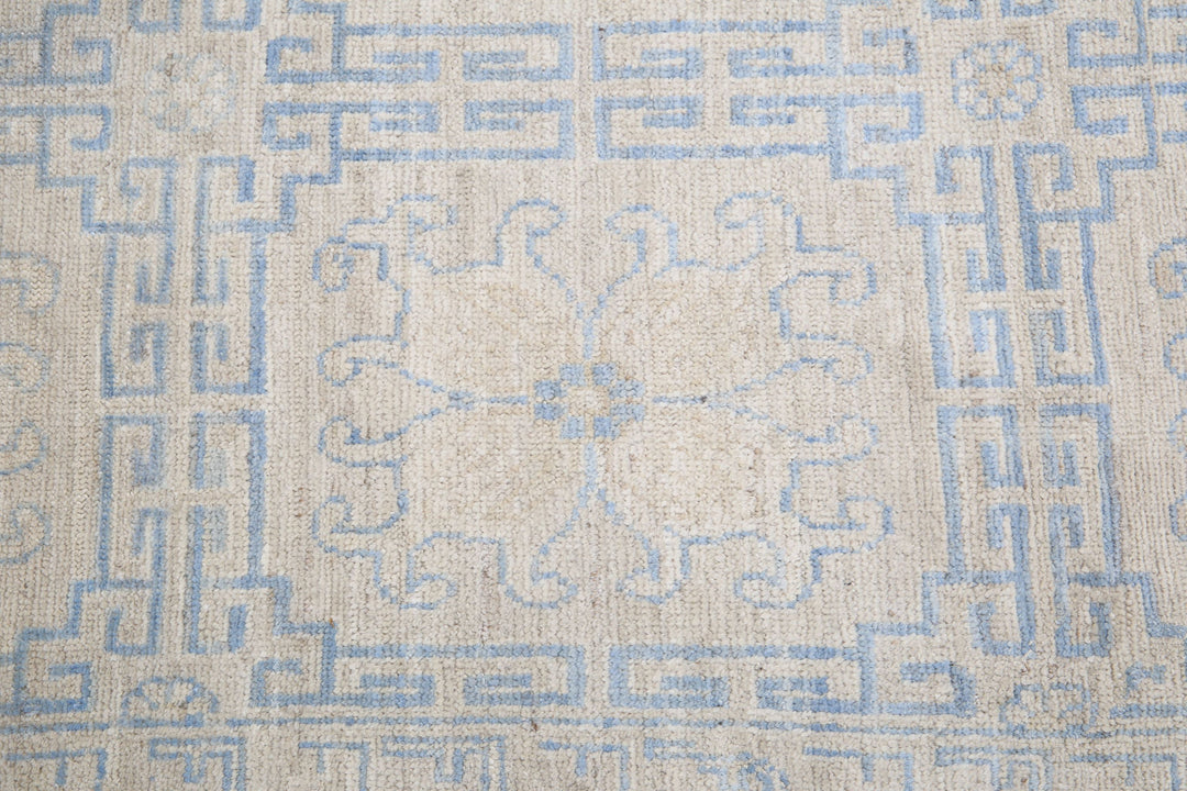 Hand Knotted Khotan Wool Rug 12' 5" x 31' 3" - No. AT77968