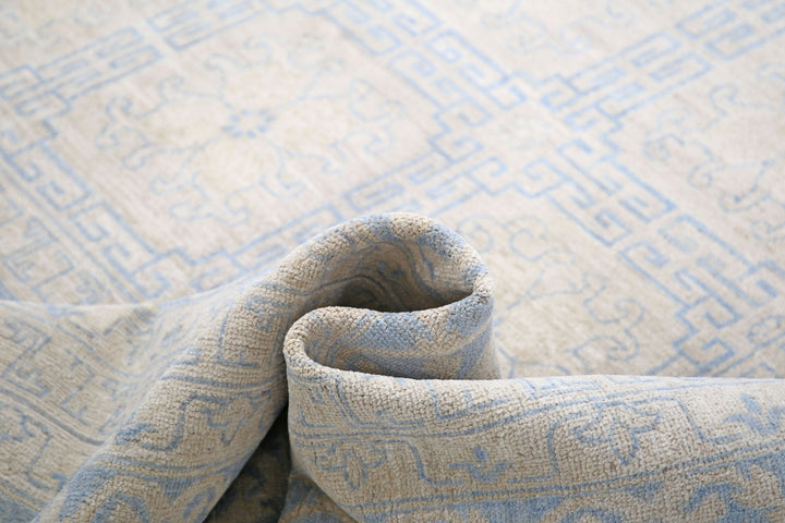 Hand Knotted Khotan Wool Rug 12' 5" x 31' 3" - No. AT77968