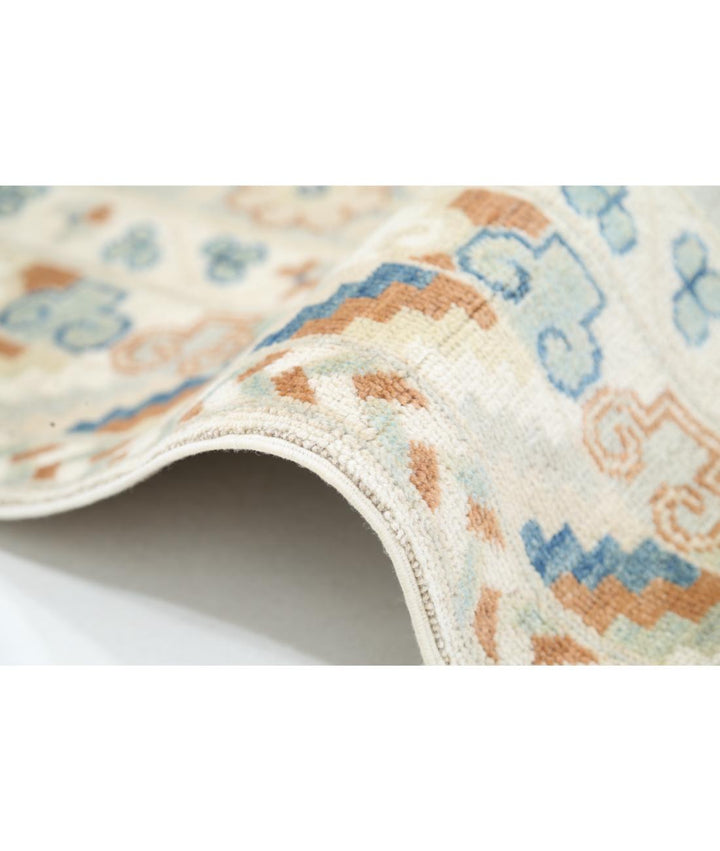 Hand Knotted Khotan Wool Rug 9' 4" x 12' 0" - No. AT35641