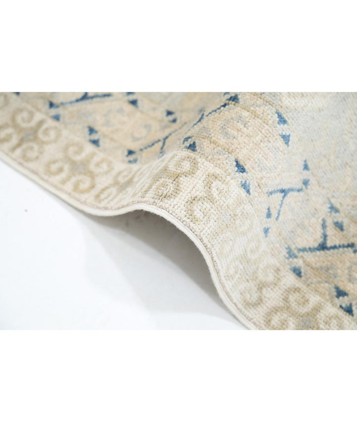 Hand Knotted Khotan Wool Rug 9' 3" x 12' 0" - No. AT47590