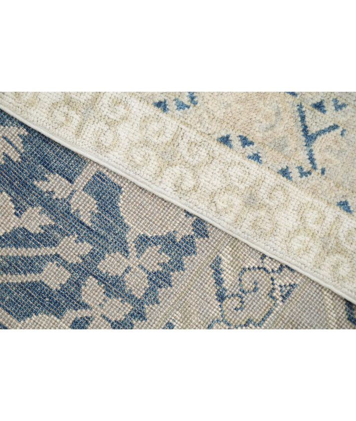 Hand Knotted Khotan Wool Rug 9' 3" x 12' 0" - No. AT47590