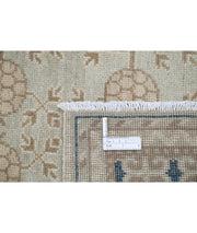 Hand Knotted Khotan Wool Rug 9' 5" x 11' 11" - No. AT95571
