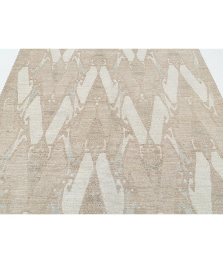 Hand Knotted Khotan Wool Rug 6' 0" x 8' 9" - No. AT85061