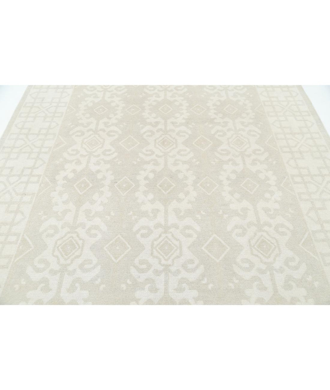 Hand Knotted Khotan Wool Rug 7' 2" x 9' 11" - No. AT11443