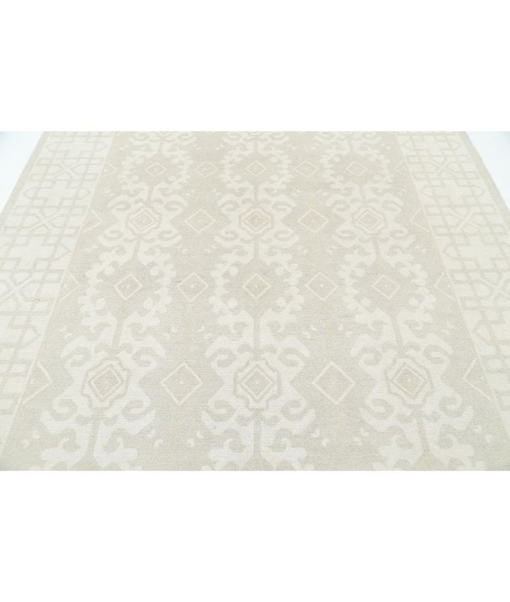 Hand Knotted Khotan Wool Rug 7' 2" x 9' 11" - No. AT11443