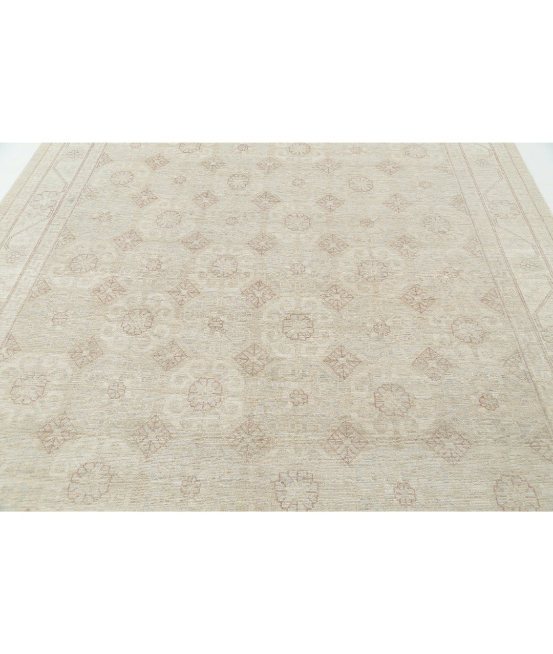 Hand Knotted Khotan Wool Rug 8' 1" x 10' 4" - No. AT24338