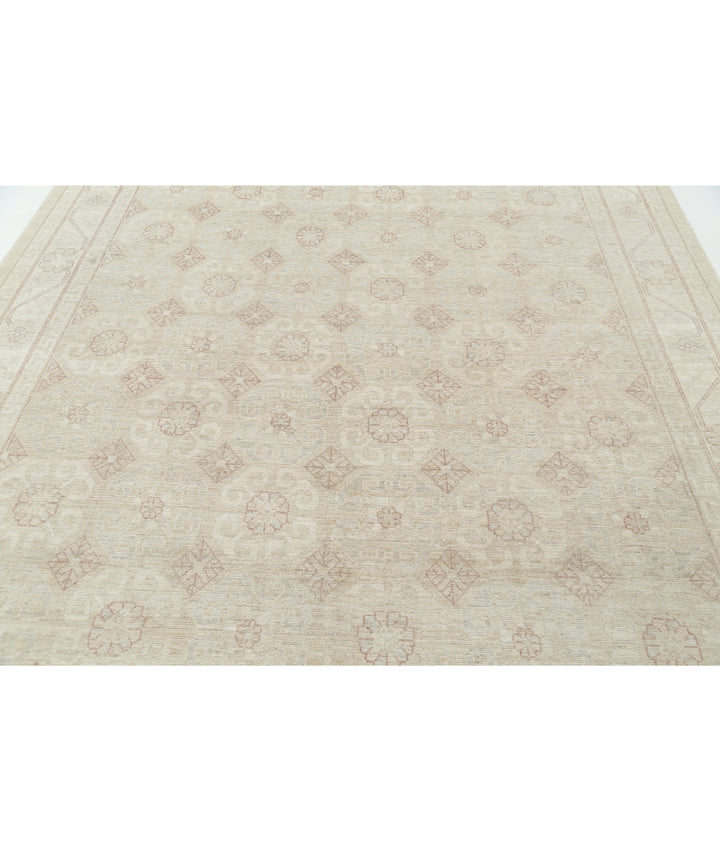 Hand Knotted Khotan Wool Rug 8' 1" x 10' 4" - No. AT24338