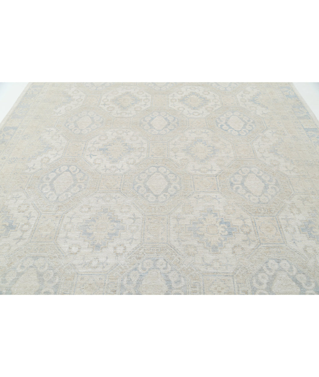 Hand Knotted Khotan Wool Rug 8' 11" x 11' 10" - No. AT56144
