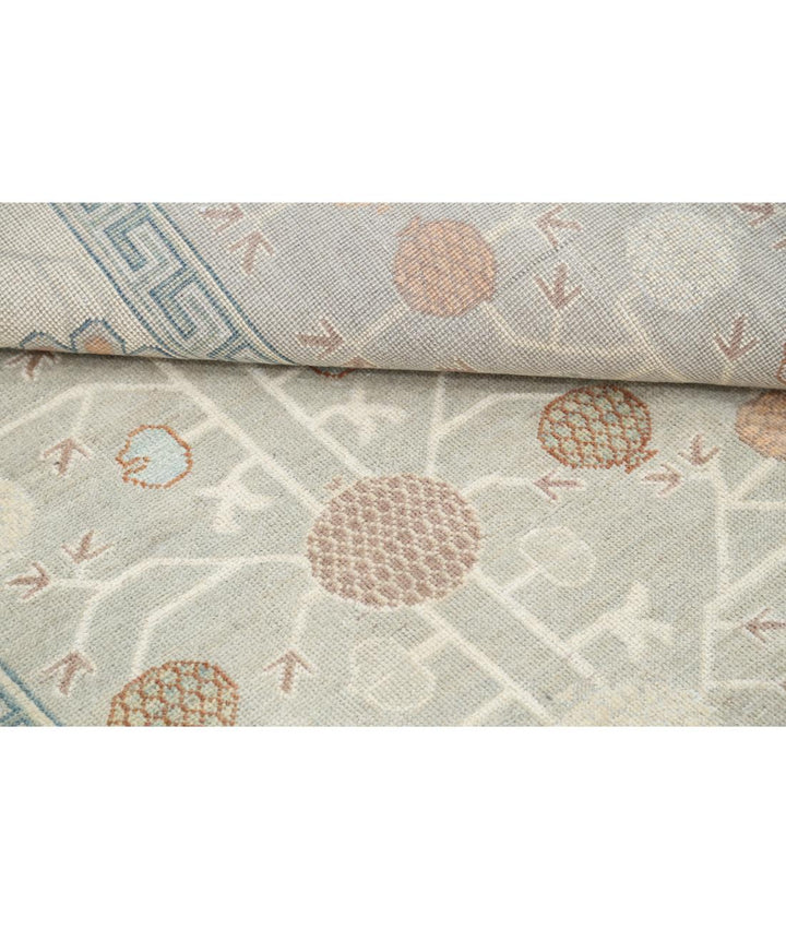 Hand Knotted Khotan Wool Rug 10' 2" x 13' 8" - No. AT55306