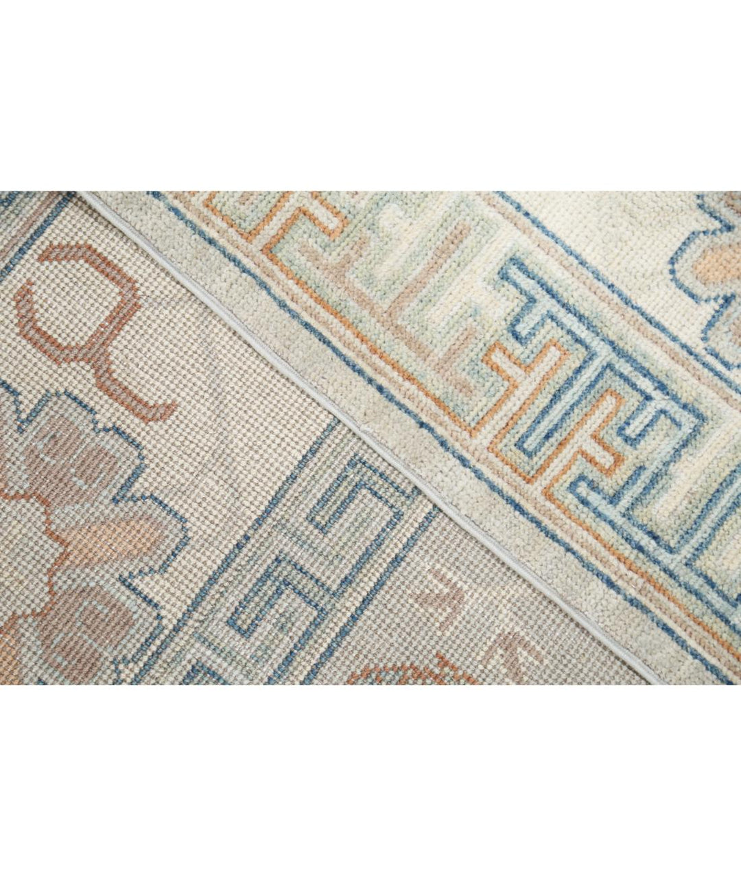 Hand Knotted Khotan Wool Rug 10' 2" x 13' 8" - No. AT55306